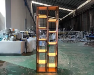 antique-bronze-wine-cabinet-with-light-effect (7)