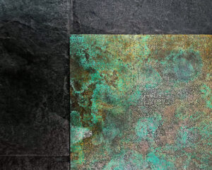 Bronze Antiquado Verde Aço Inoxidável