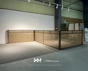Wired Toughened Glass Privacy Partition