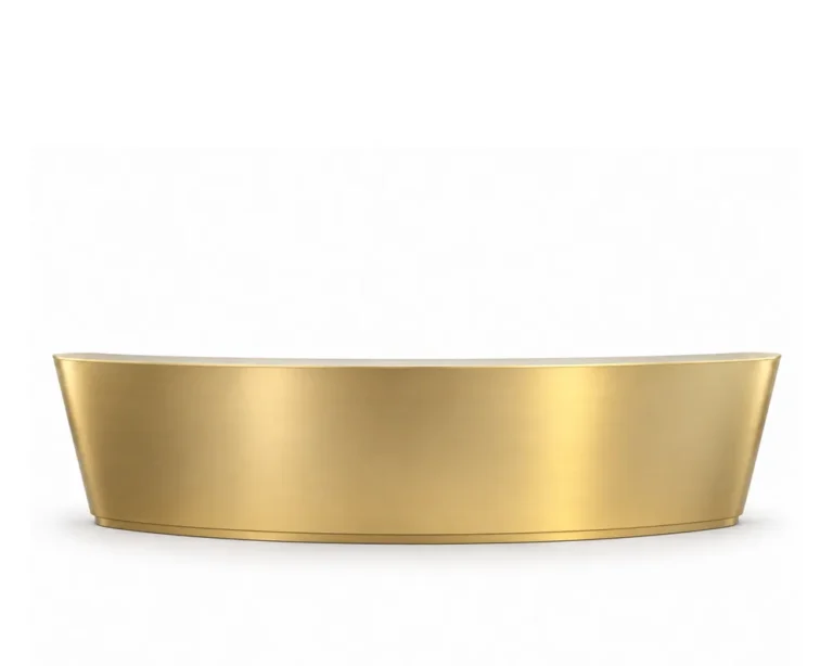 custom_stainless_steel_reception_desk
